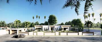Villa Lebbar — Bouskoura, vue principale