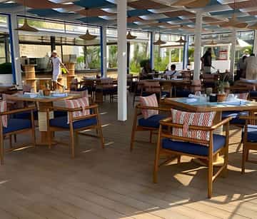 Sofitel Tamuda Bay — Réaménagement Beach F&B — Salle de restauration, service du midi