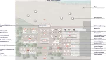 Sofitel Tamuda Bay — Réaménagement Beach F&B — plan