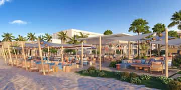 Sofitel Tamuda Bay — Réaménagement Beach F&B — Vue depuis la plage