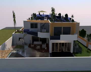 Villa Zoom — Vue arrière — encorbellement