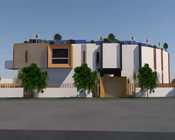 Villa Zoom — Façade principale