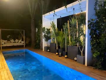 Villa Zoom — Espace piscine couverte